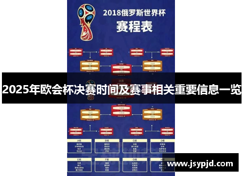2025年欧会杯决赛时间及赛事相关重要信息一览